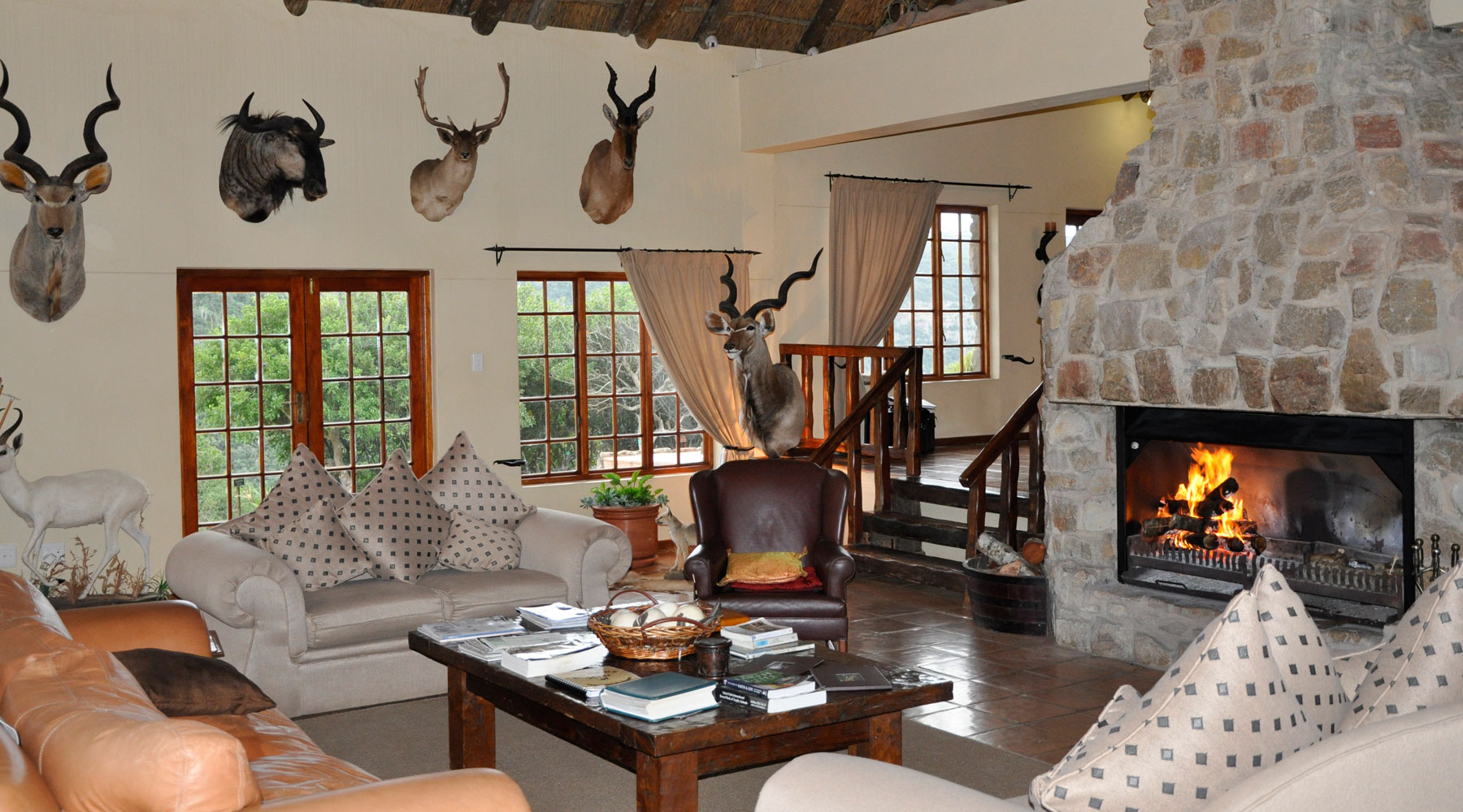 Kikuyu Lodge Game Reserve Owned by Lawrence A. Franks and Managed by Harry Fourie  